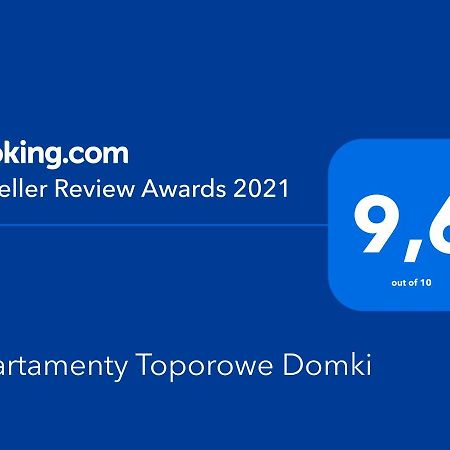 Apartamenty Toporowe Domki Witów Kültér fotó