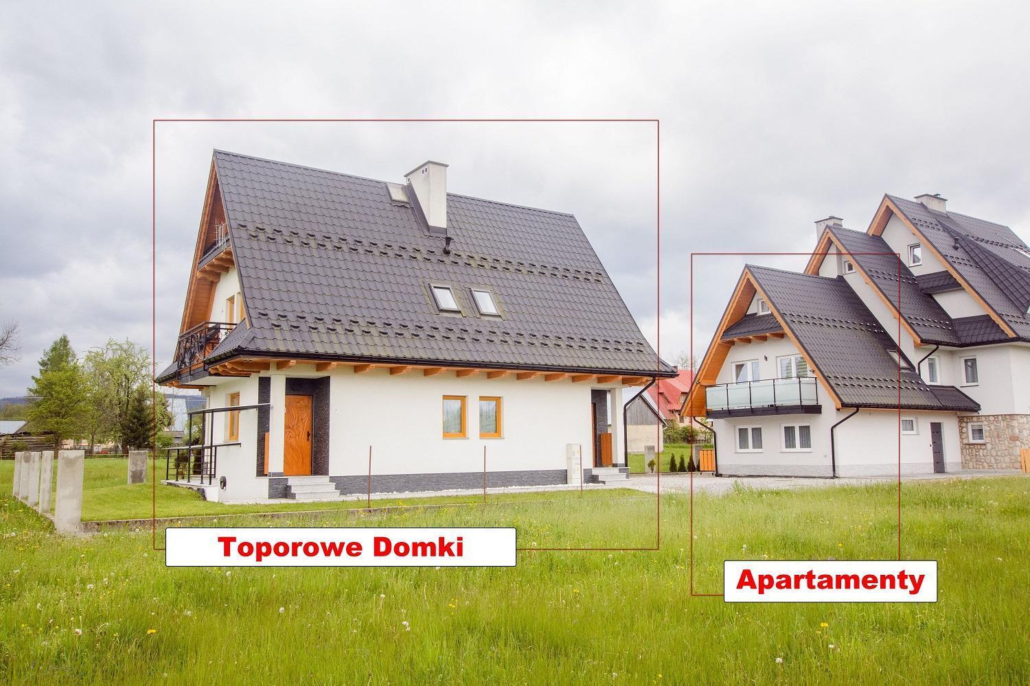 Apartamenty Toporowe Domki Witów Kültér fotó
