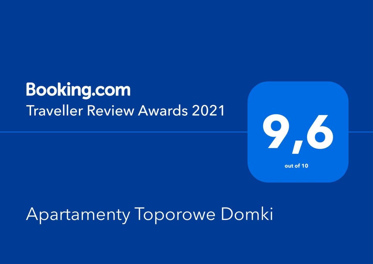 Apartamenty Toporowe Domki Witów Kültér fotó